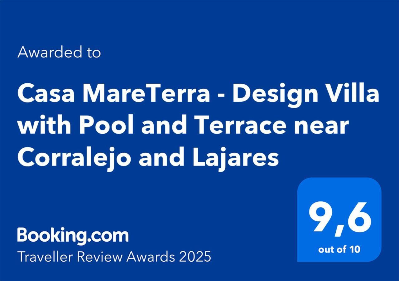 Casa Mareterra - Design Villa With Pool And Terrace Near Corralejo And Lajares Kültér fotó